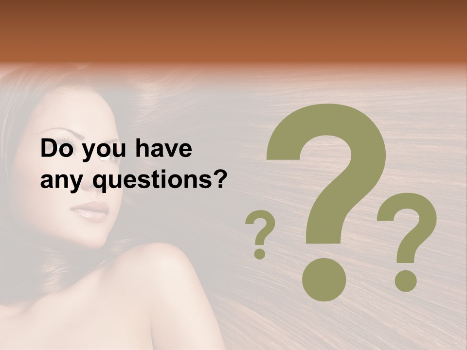 Perfect Salon White PowerPoint Template