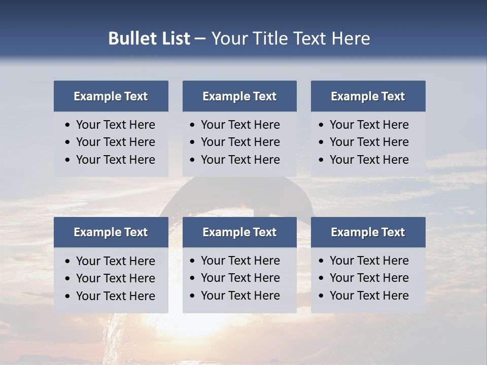 Sea Image Coast PowerPoint Template