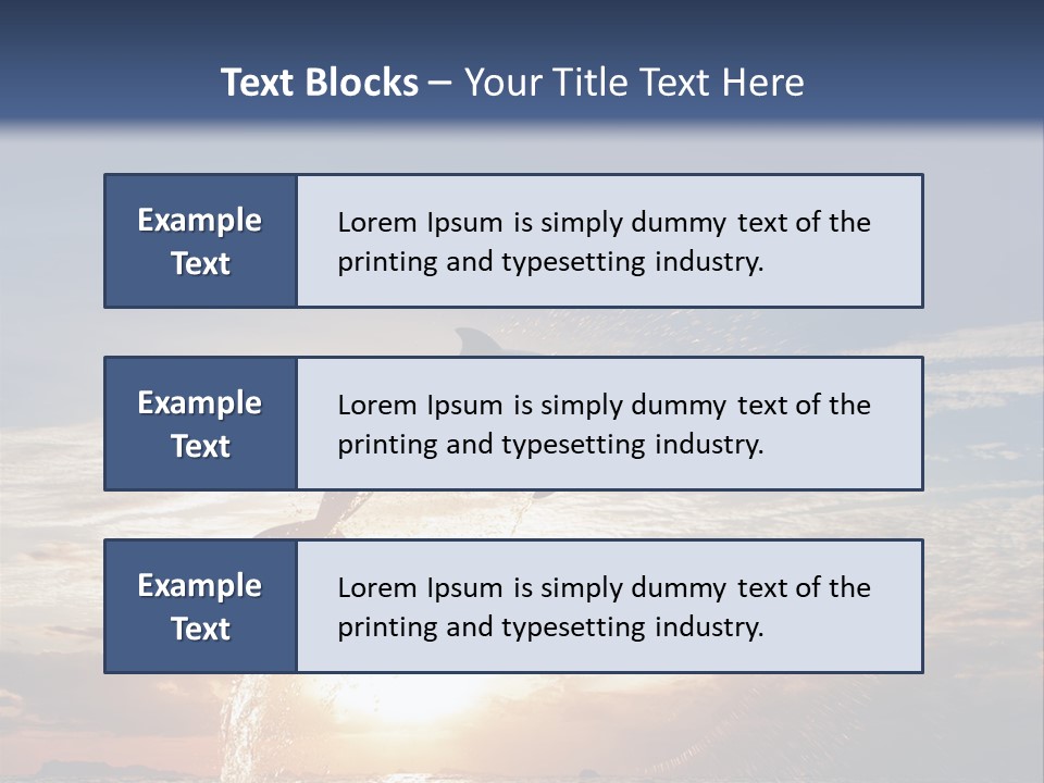 Sea Image Coast PowerPoint Template