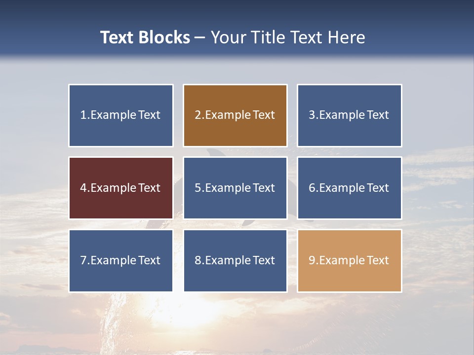 Sea Image Coast PowerPoint Template