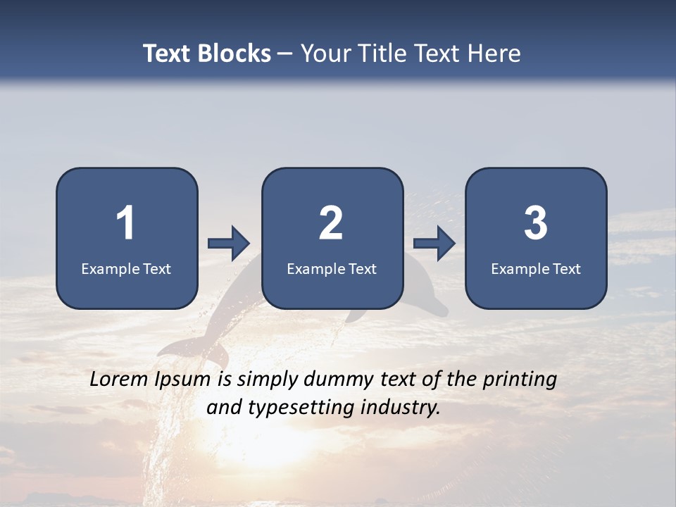 Sea Image Coast PowerPoint Template