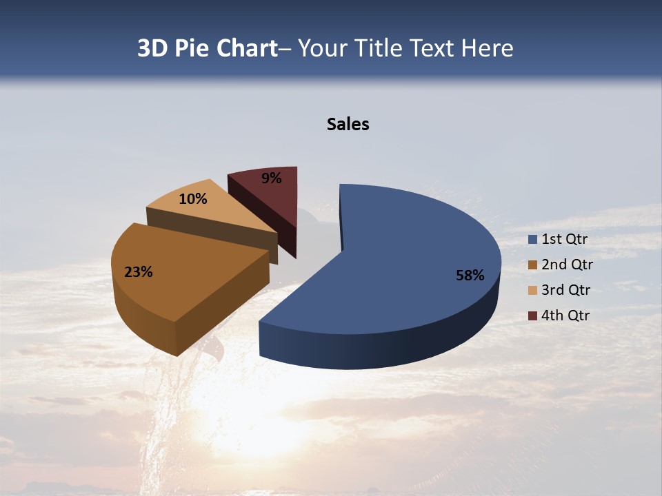 Sea Image Coast PowerPoint Template
