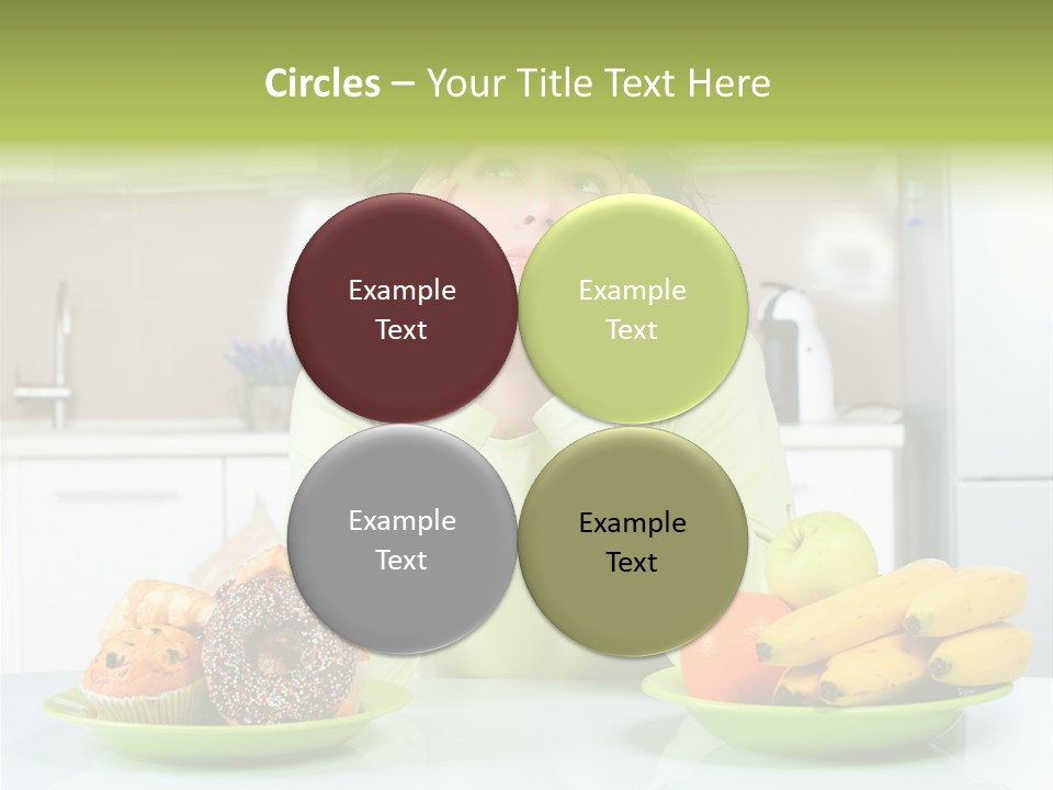 Cake Nutrition Fruit PowerPoint Template