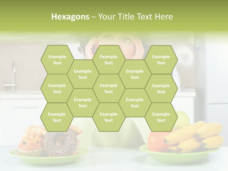 Cake Nutrition Fruit PowerPoint Template