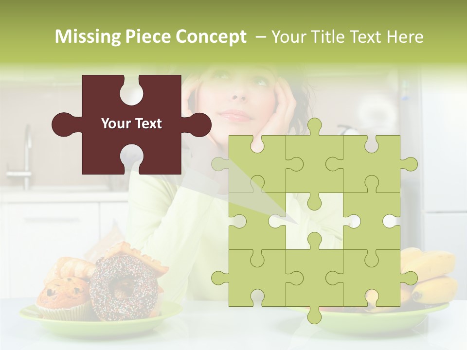 Cake Nutrition Fruit PowerPoint Template