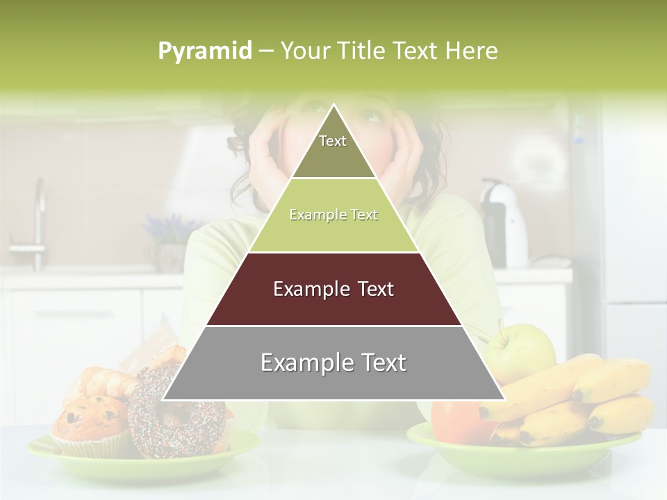 Cake Nutrition Fruit PowerPoint Template