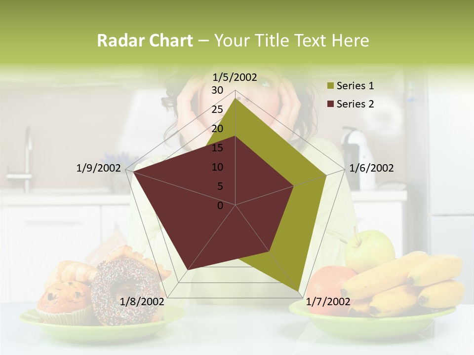 Cake Nutrition Fruit PowerPoint Template