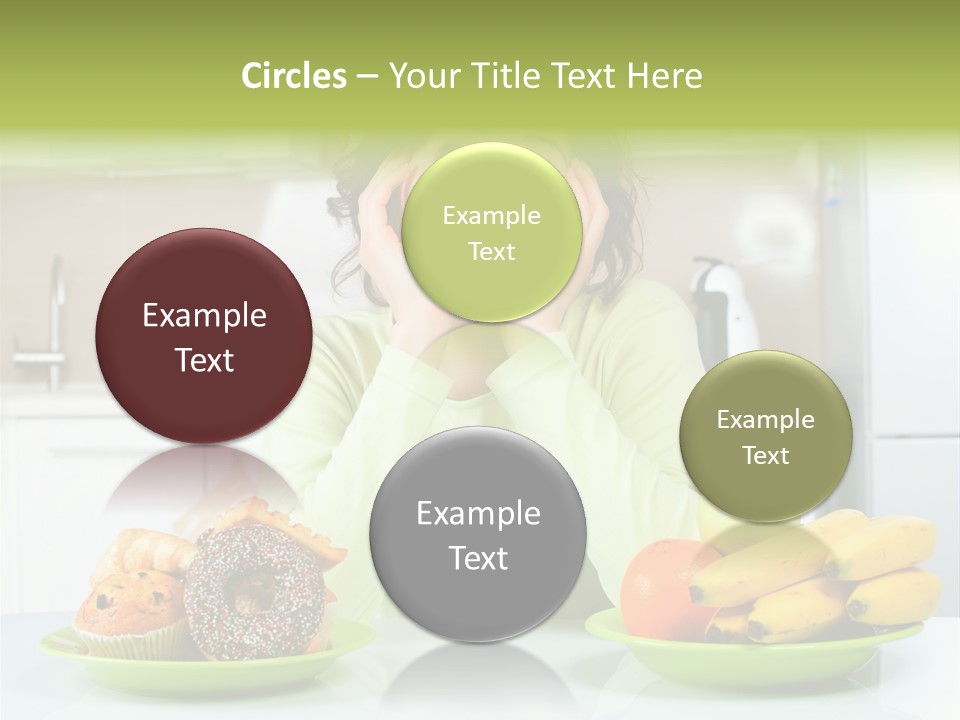 Cake Nutrition Fruit PowerPoint Template
