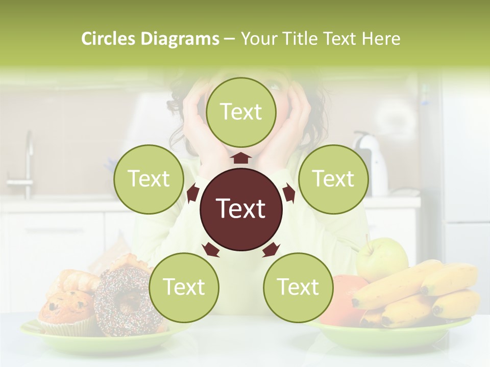 Cake Nutrition Fruit PowerPoint Template