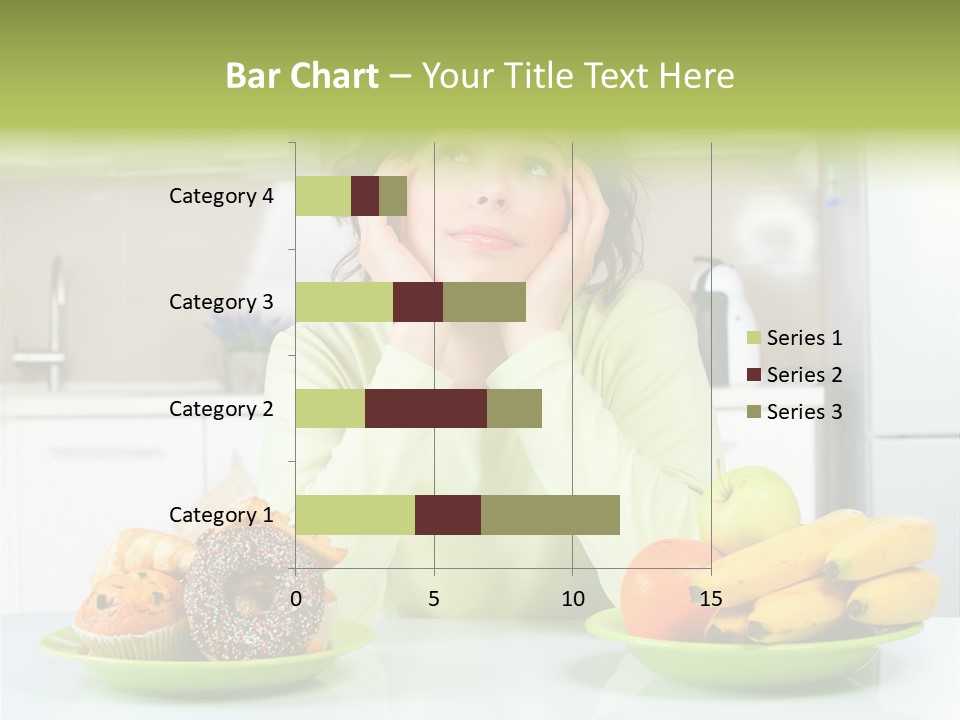 Cake Nutrition Fruit PowerPoint Template
