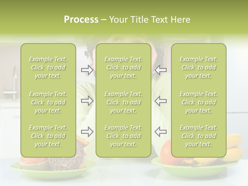 Cake Nutrition Fruit PowerPoint Template