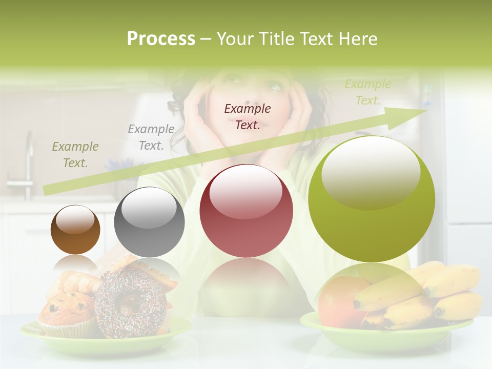 Cake Nutrition Fruit PowerPoint Template