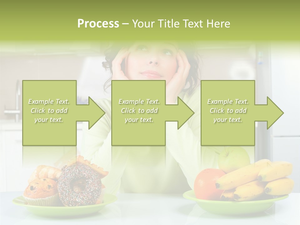 Cake Nutrition Fruit PowerPoint Template