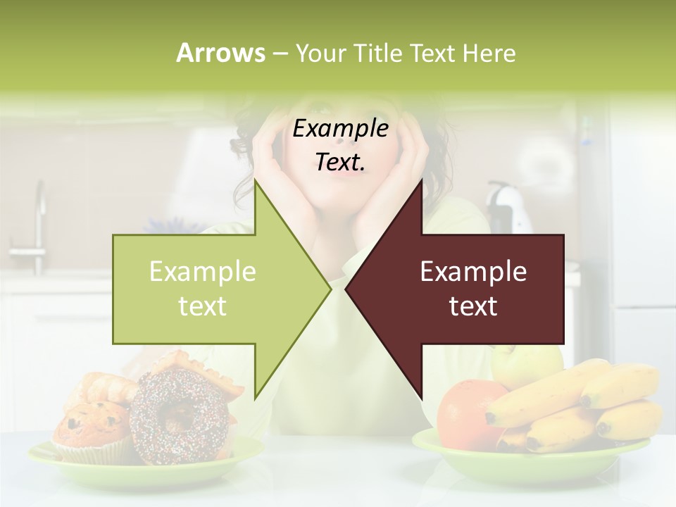 Cake Nutrition Fruit PowerPoint Template