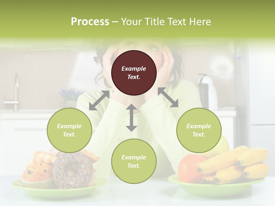 Cake Nutrition Fruit PowerPoint Template