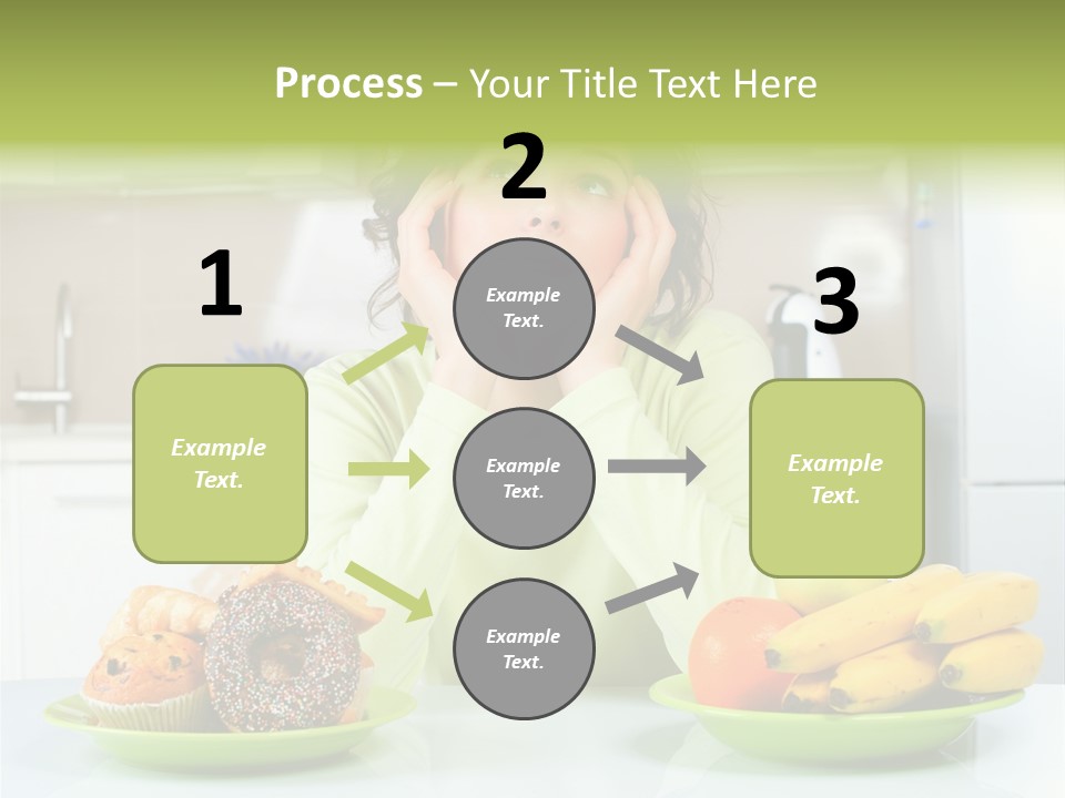 Cake Nutrition Fruit PowerPoint Template