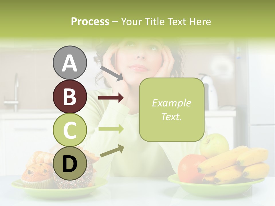 Cake Nutrition Fruit PowerPoint Template
