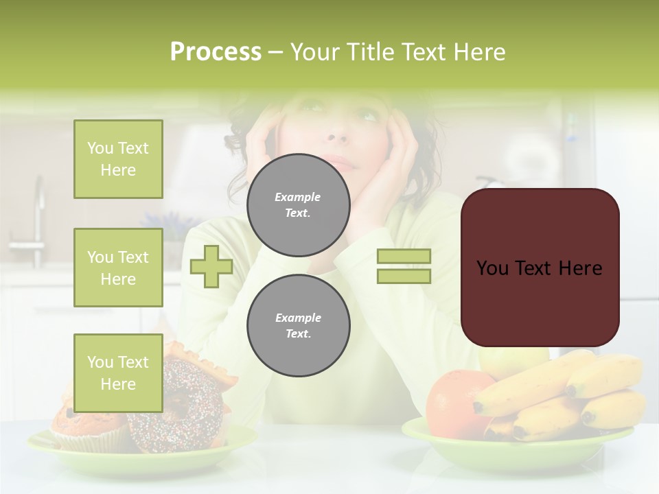 Cake Nutrition Fruit PowerPoint Template