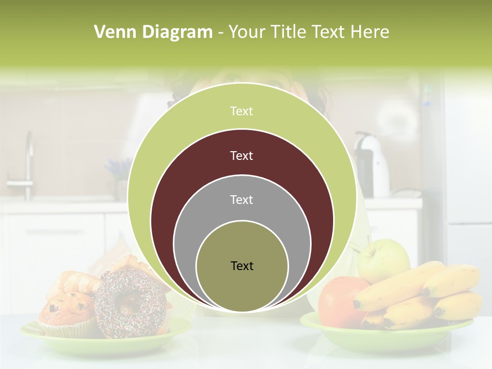 Cake Nutrition Fruit PowerPoint Template