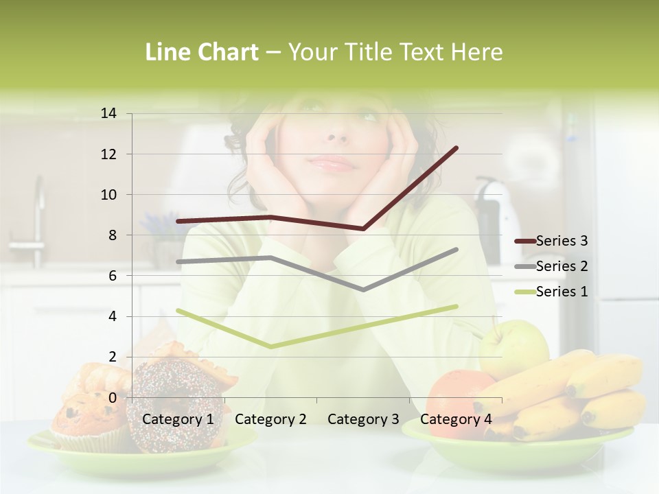 Cake Nutrition Fruit PowerPoint Template