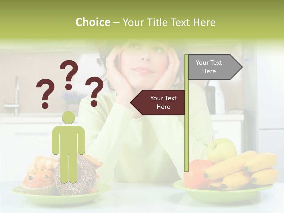 Cake Nutrition Fruit PowerPoint Template