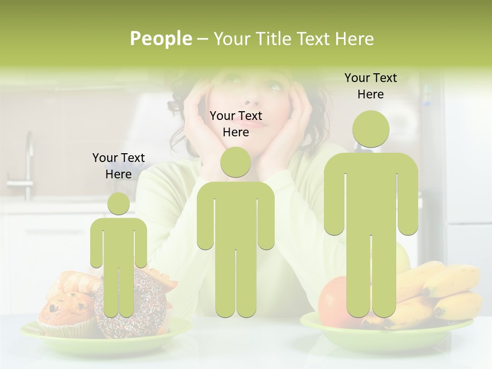 Cake Nutrition Fruit PowerPoint Template