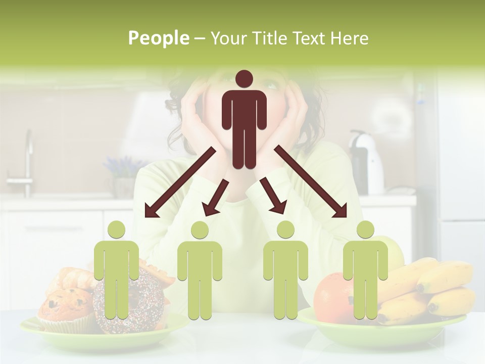 Cake Nutrition Fruit PowerPoint Template