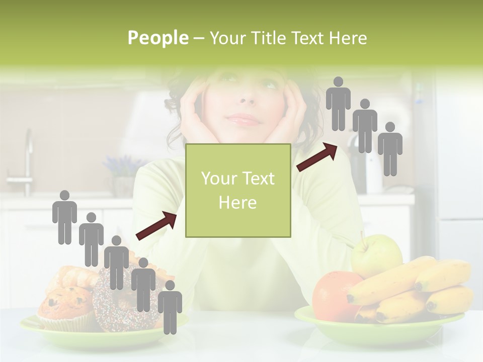 Cake Nutrition Fruit PowerPoint Template