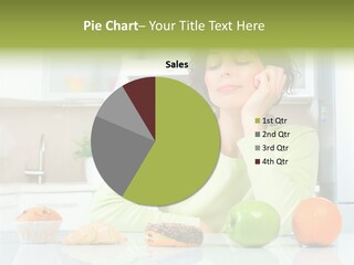 Junk Nutrition Green PowerPoint Template