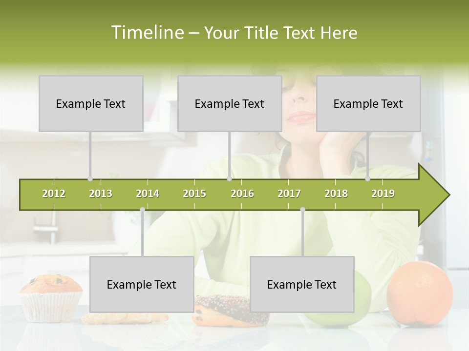 Junk Nutrition Green PowerPoint Template
