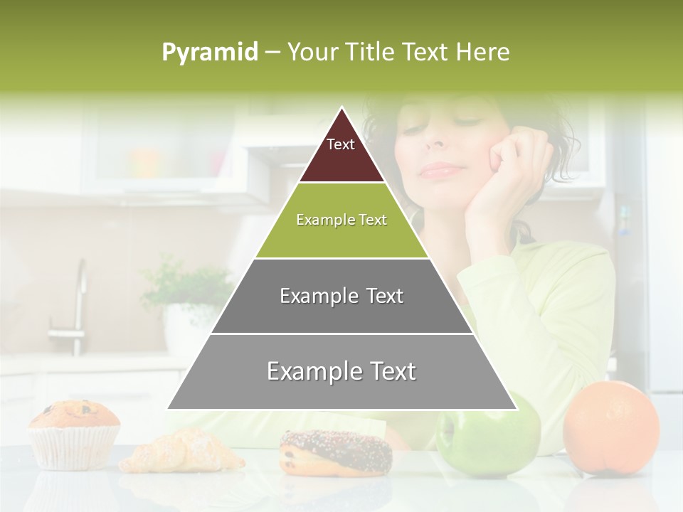 Junk Nutrition Green PowerPoint Template