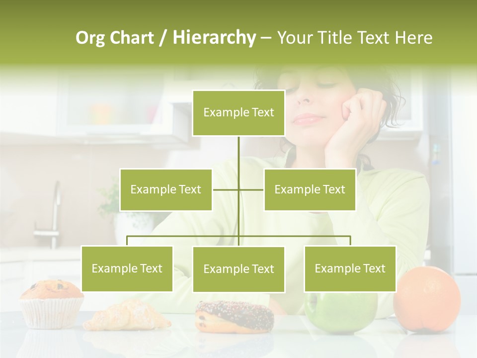 Junk Nutrition Green PowerPoint Template