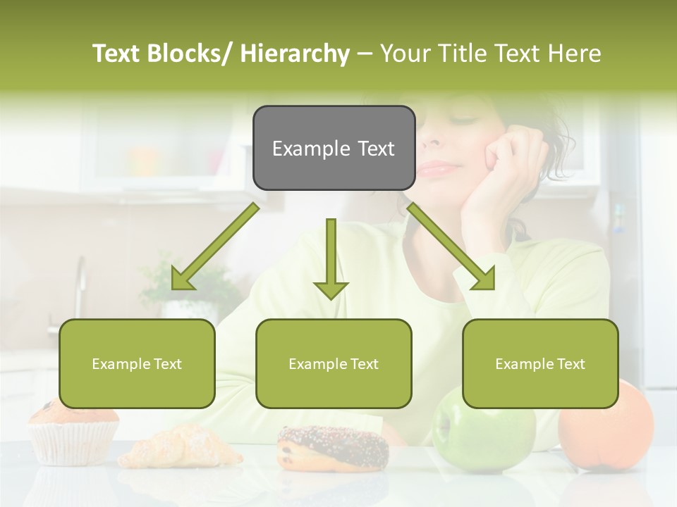 Junk Nutrition Green PowerPoint Template