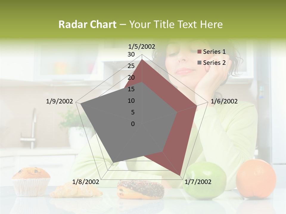 Junk Nutrition Green PowerPoint Template