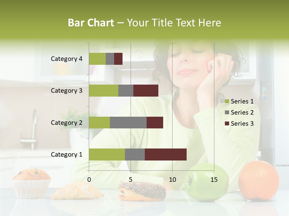 Junk Nutrition Green PowerPoint Template