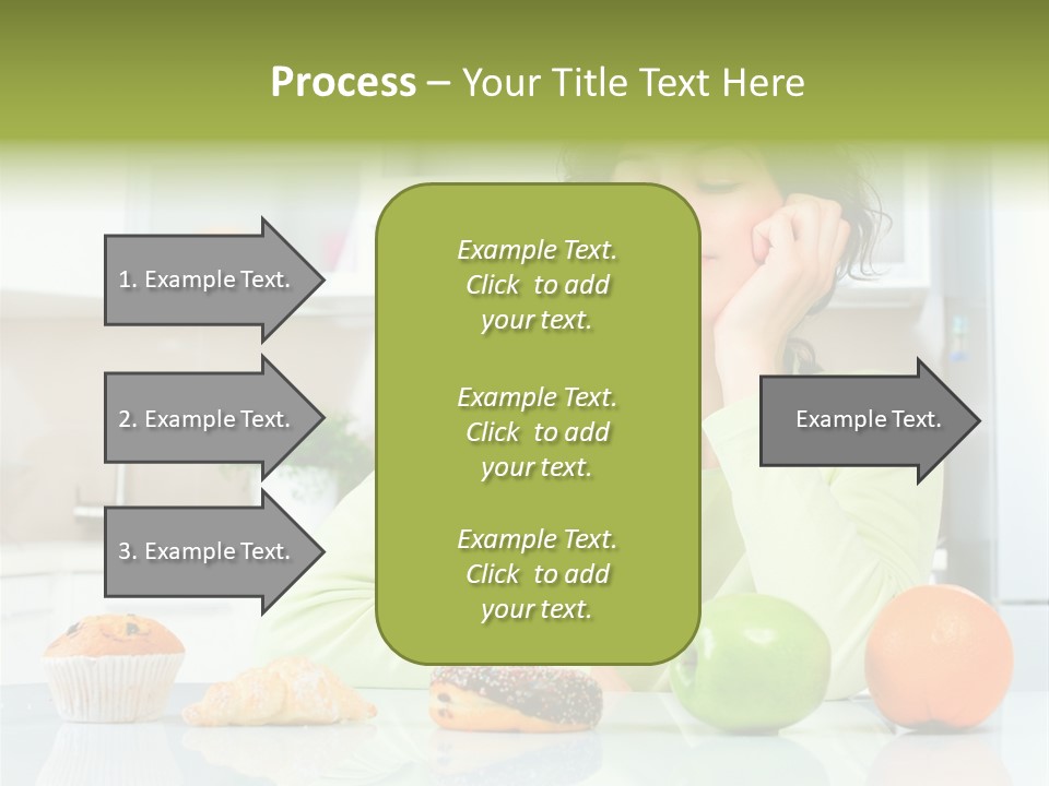 Junk Nutrition Green PowerPoint Template