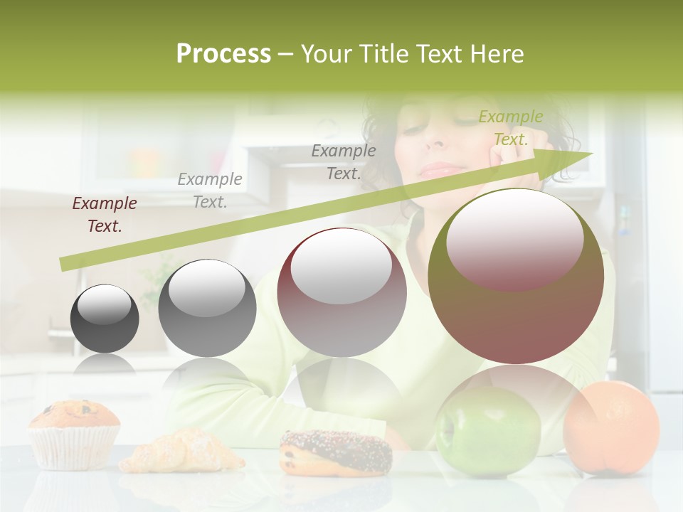 Junk Nutrition Green PowerPoint Template