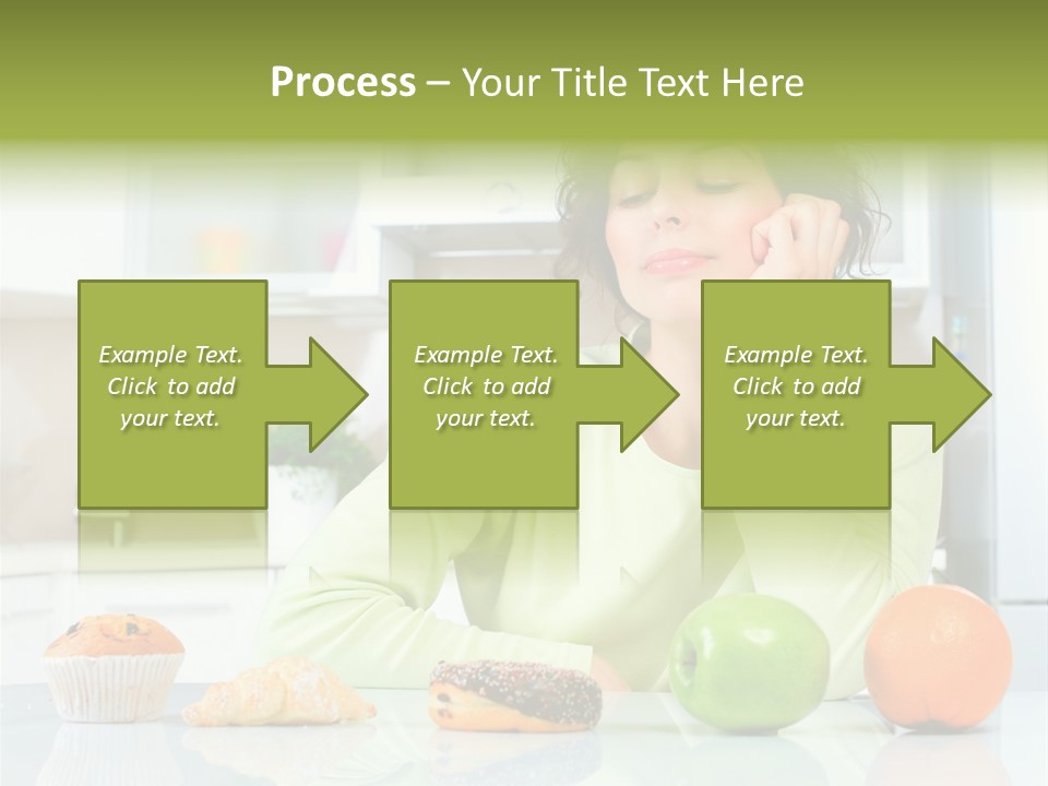 Junk Nutrition Green PowerPoint Template