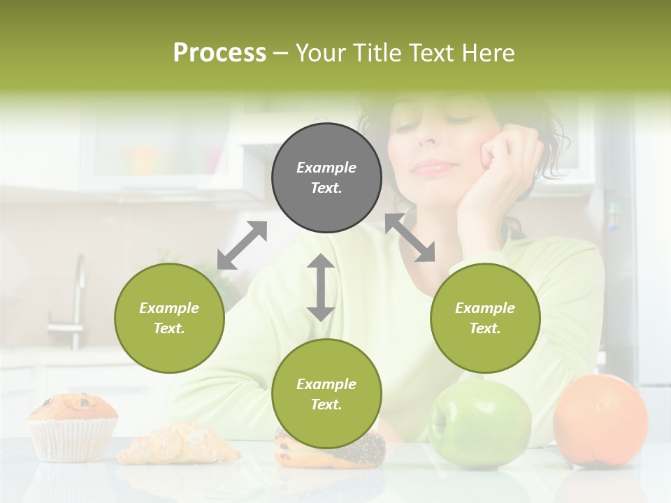 Junk Nutrition Green PowerPoint Template