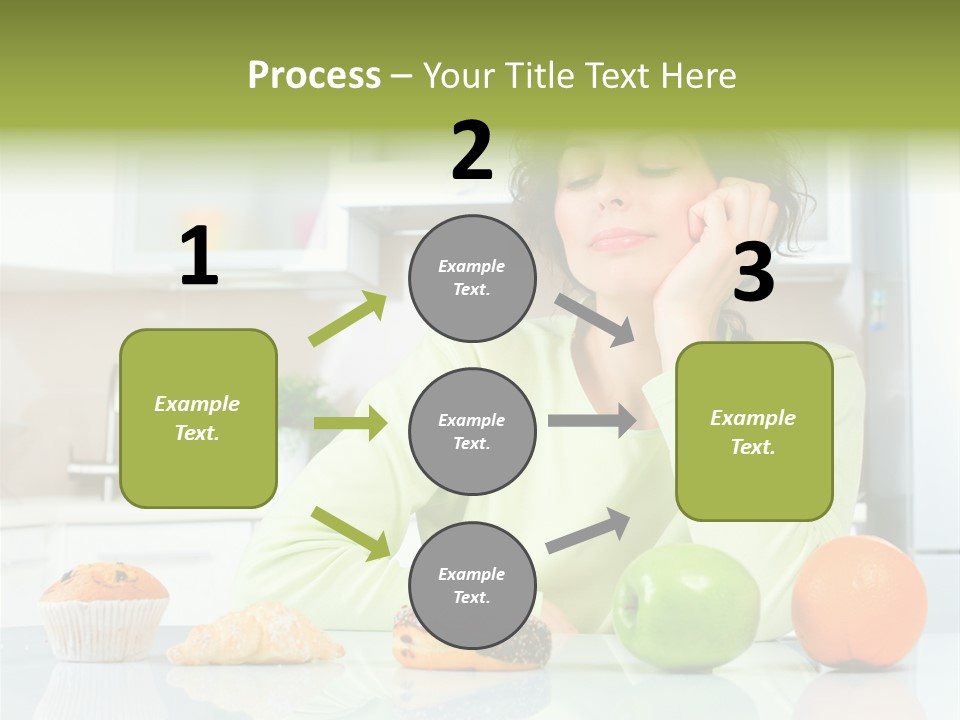 Junk Nutrition Green PowerPoint Template