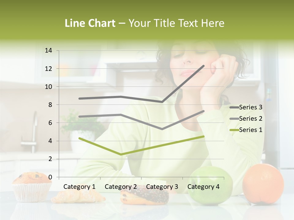 Junk Nutrition Green PowerPoint Template