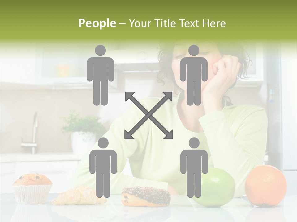Junk Nutrition Green PowerPoint Template