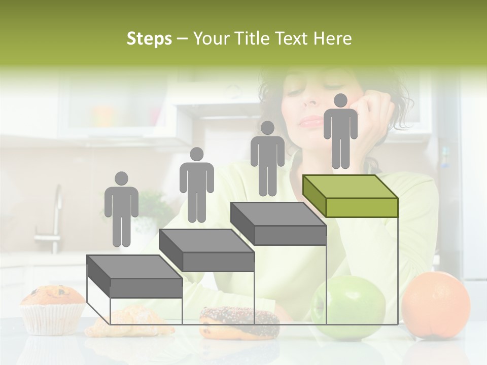 Junk Nutrition Green PowerPoint Template