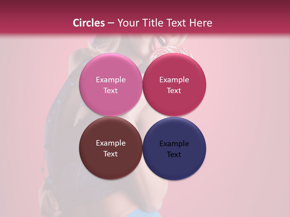 Pinup Female Woman PowerPoint Template