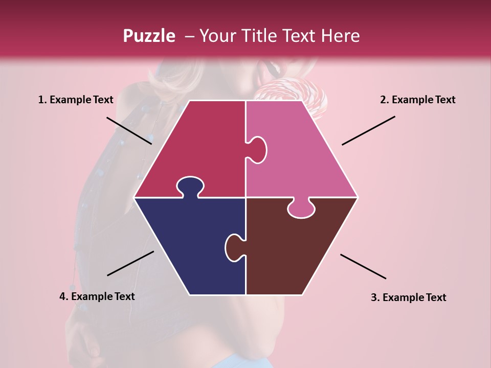 Pinup Female Woman PowerPoint Template