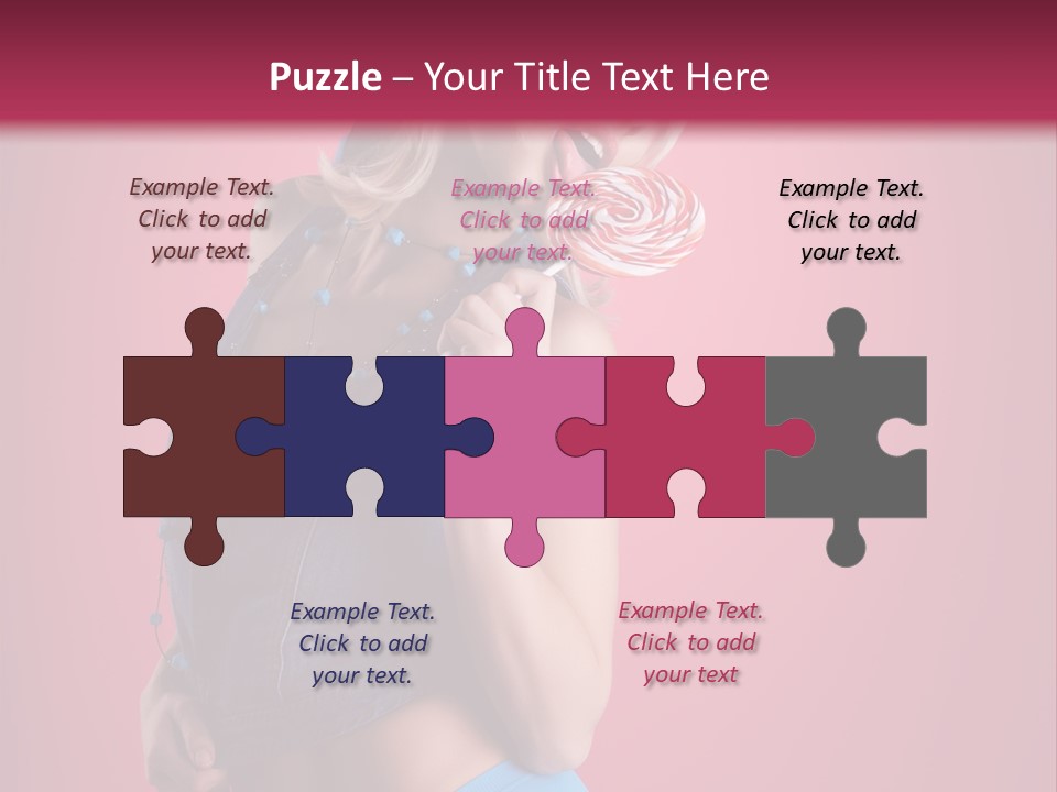 Pinup Female Woman PowerPoint Template