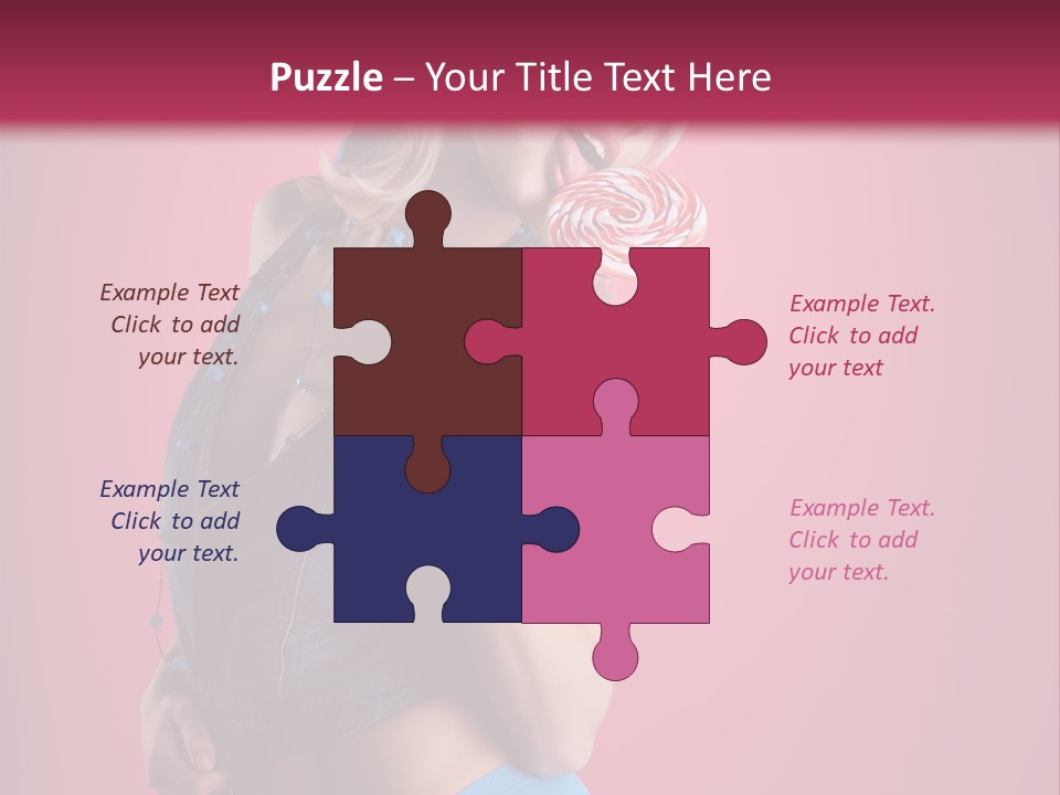 Pinup Female Woman PowerPoint Template