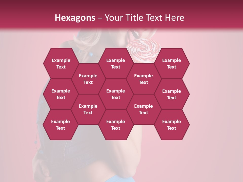 Pinup Female Woman PowerPoint Template