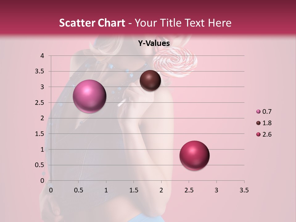 Pinup Female Woman PowerPoint Template