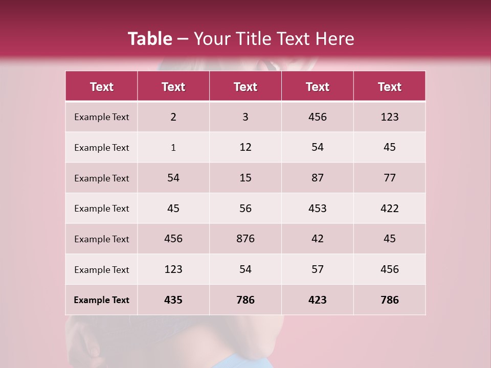 Pinup Female Woman PowerPoint Template